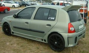 Rear Roof / Door Spoiler for Renault Clio 2 98-12