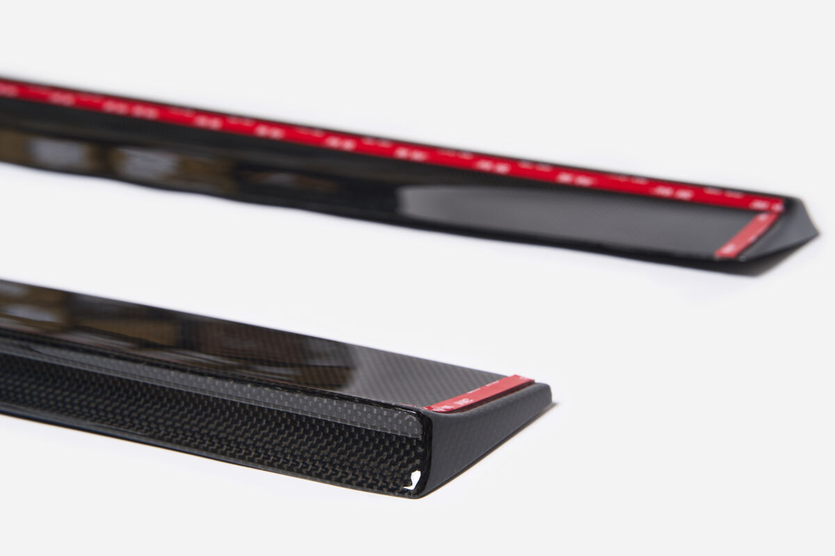 side skirt spoiler diffuser for Ferrari Roma CARBON Performance Aero sideskirt - Image 5