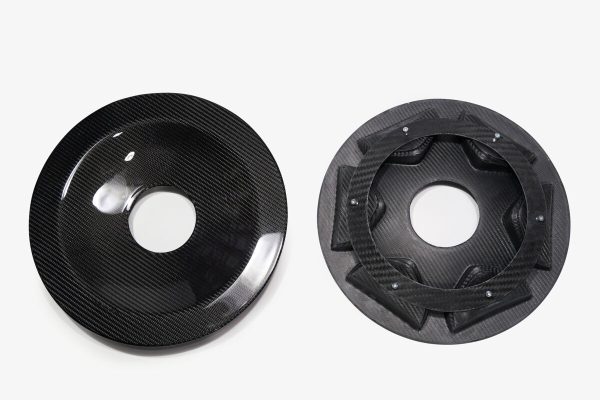 Aerodynamic aero disc set rear wheel discs covers for the Porsche Cayman GT4 RS 718 - Image 3