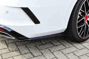 Performance Rear Bumper Side Flaps / Splitters For Skoda Octavia RS NX Combi 2020+