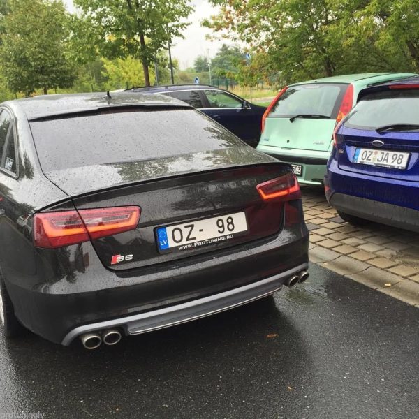 P-Performance Rear Window Spoiler/ sunblind For A6/S6 C7 4G 11-18 - Image 18
