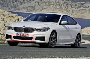 NEW GENUINE BMW 6 SERIES G32 GT FRONT M SPORT BUMPER CENTER LOWER GRILLE TRIM 51118074255