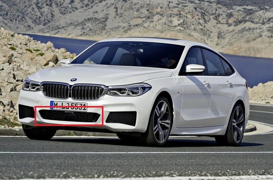 NEW GENUINE BMW 6 SERIES G32 GT FRONT M SPORT BUMPER CENTER LOWER GRILLE TRIM 51118074255