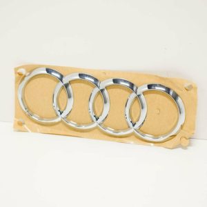 NEW GENUINE AUDI A6 C7 RS6 FRONT RADIATOR GRILLE BADGE EMBLEM 4G98537422ZZ