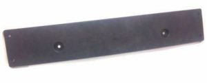 NEW GENUINE PORSCHE CAYMAN 987 2006-2008 FRONT BUMPER BLACK NUMBER PLATE HOLDER 9877011050101C
