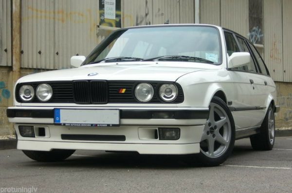 Black Smoked Fog Lights For BMW 3 Series E30 87-93 Facelift - Image 4