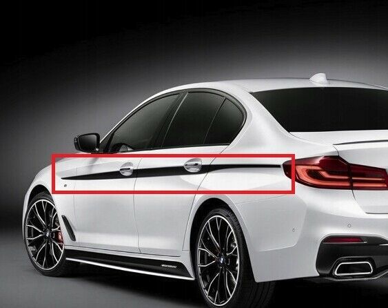 NEW GENUINE BMW 5 SERIES G30 G31 M PERFORMANCE SIDE ACCENT STRIPES DECALS 51142432164