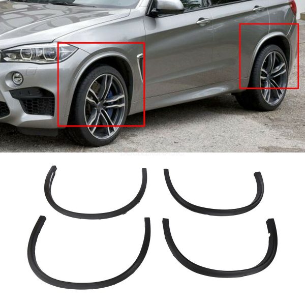 Genuine M Sport Smooth Wide Arches SET Wing Mouldings Trims For BMW X5 F15