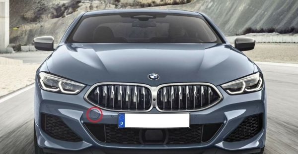 NEW GENUINE BMW G14 G15 840dX M850iX COVER TOWING LUG FRONT 51118076676