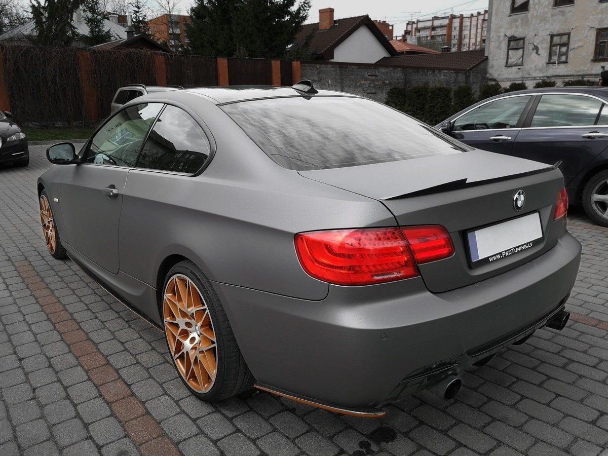 Performance MATT Sideskirt Blades/ Sill covers For BMW 3 Series E92 E93