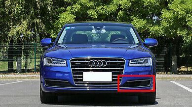 NEW GENUINE AUDI A8 S8 2014-2016 FRONT BUMPER GRILL BLACK LEFT N/S 4H0807679RT94 - Image 4