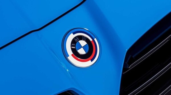 Genuine 50th Anniversary M Power Badge Front Hood Emblem Label for BMW - Image 5