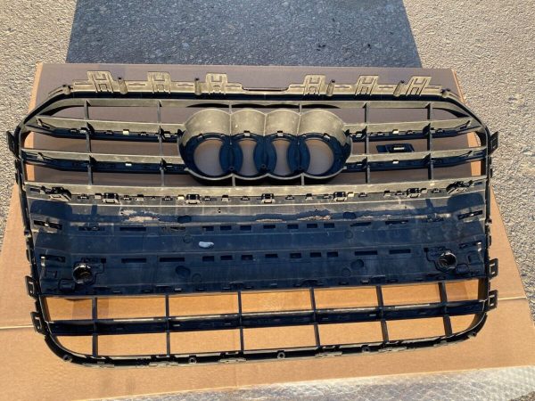 USED Black Line S6 Original Front Grill For Audi A6 / S6 4G C7 2011-2015 - Image 4