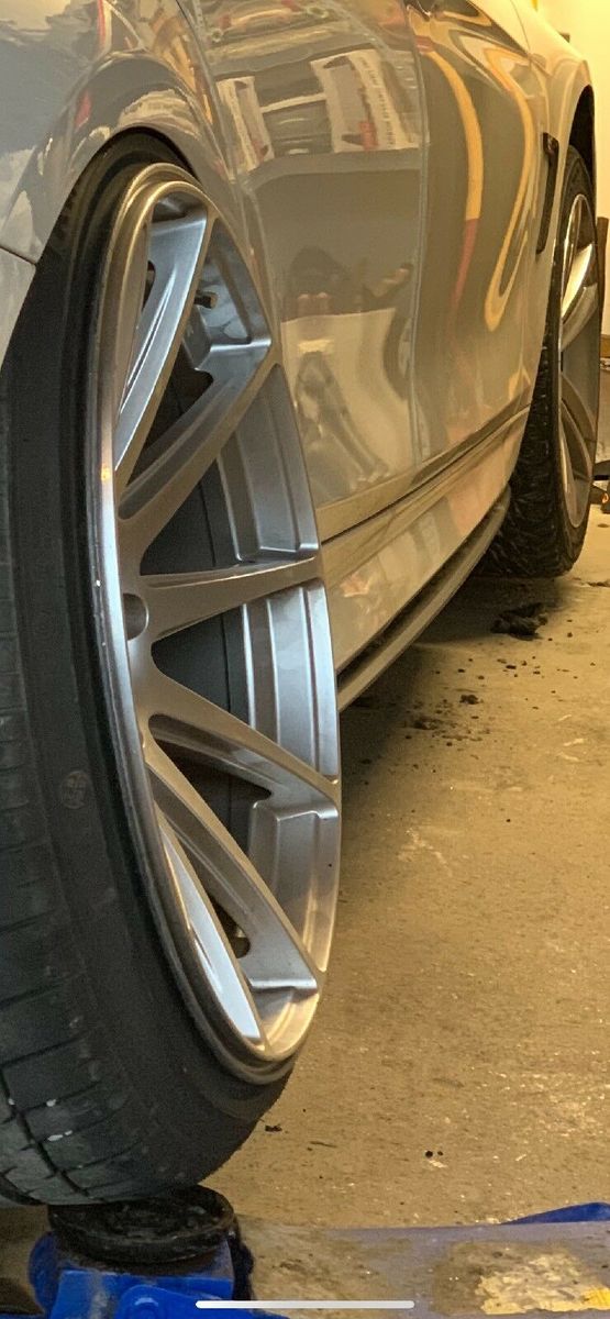 Performance Black Gloss Sideskirt blades addons/ Sill covers For BMW F80 M3 - Image 3