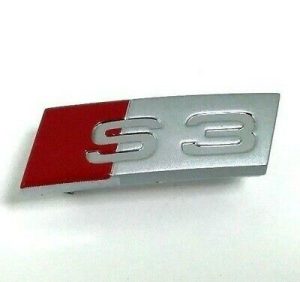 NEW GENUINE AUDI A3 8P 2003 2013 STEERING WHEEL S3 EMBLEM BADGE 8L0419685A