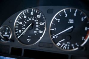 Chrome Gauge Rings For BMW E38