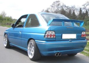 RS DTM Rear trunk spoiler wing For Ford Escort MK5 MK6 90-04