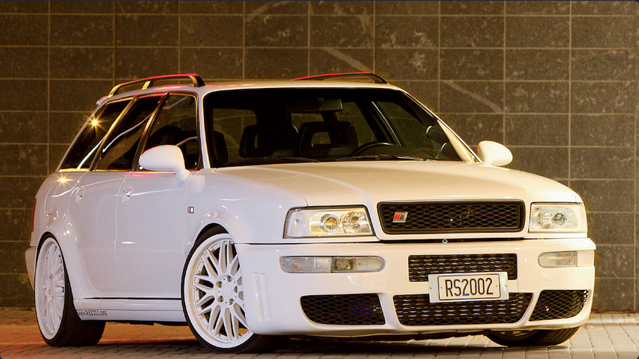 OE Look White Front Turnsignal Lights/ Indicators For Audi RS2 1994-1996 - Image 4