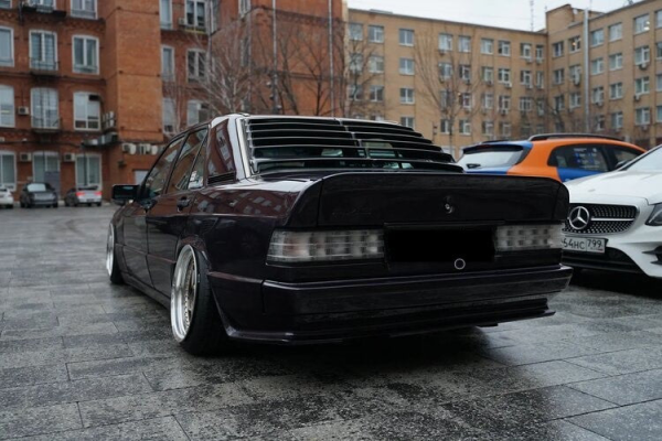 Rear Window Louver/ Sun Shade Cover For Mercedes W201 190E 1982-1993 - Image 10