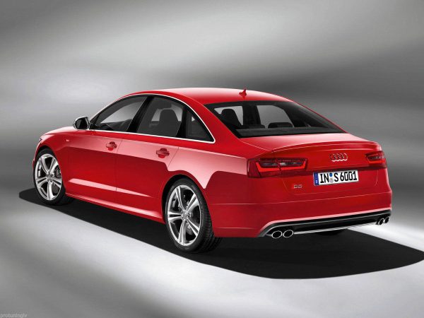 S6 conversion kit rear bumper diffuser + exhaust tips for Audi A6 4G C7 2011-2015 prefacelift - Image 6