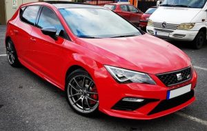 Front bumper spoiler lip for SEAT LEON 3 5F 16-20
