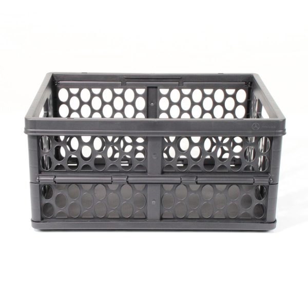 Genuine Mercedes Folding Cargo Box Shopping crate Storage collapsible 46x34x22cm - Image 2