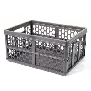 Genuine Mercedes Folding Cargo Box Shopping crate Storage collapsible 46x34x22cm