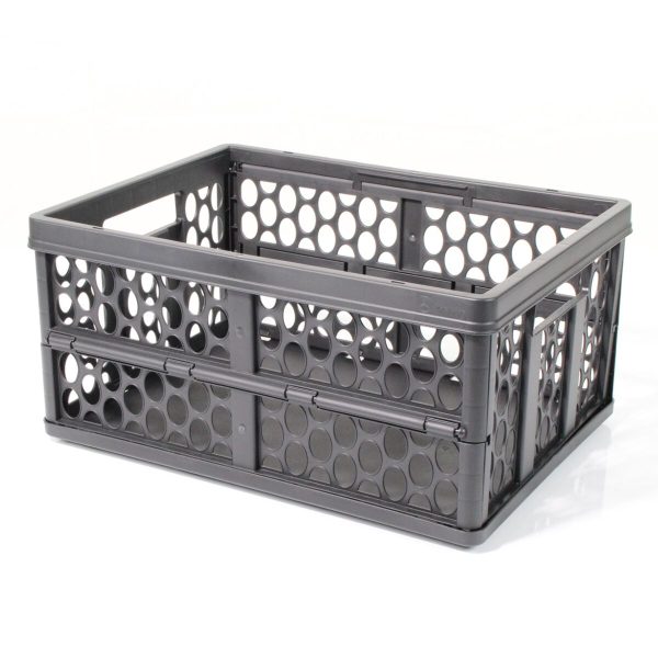 Genuine Mercedes Folding Cargo Box Shopping crate Storage collapsible 46x34x22cm