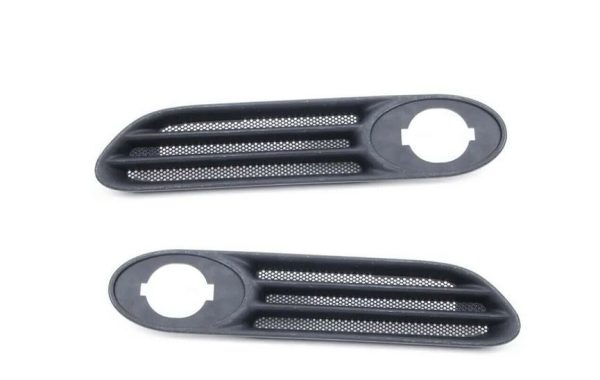 NEW GENUINE MINI R50 R52 WING FENDER SIDE MARKER FINISHER TRIMS PAIR SET N/S+O/S 51131515593 + 51131515594