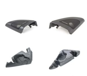 NEW GENUINE BMW 1 SERIES E81 E82 E88 HARMAN KARDON TWEETER COVERS W/ INNER SEALS