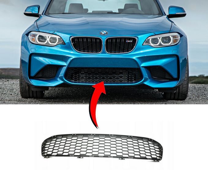 NEW GENUINE BMW 2 SERIES F87 M SPORT FRONT BUMPER LOWER CENTER GRILL 51118062178 - Image 4