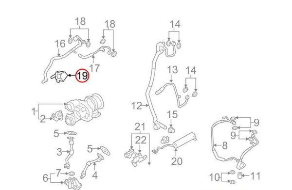 NEW GENUINE BMW F10 F07 F12 F06 F01 F02 E70 E71 F15 F16 AUXILARY WATER PUMP 11517629916 - Image 4