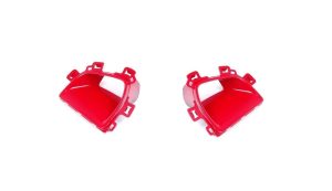 FOR SALE IS NEW GENUINE JCW GP2 FRONT BUMPER BRAKE AIR DUCT GRILL SET PAIR TO FIT