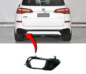 NEW GENUINE BMW X5 SERIES G05 M EXHAUST TAILPIPE SHADOW LINE TRIM LEFT N/S  51128078669
