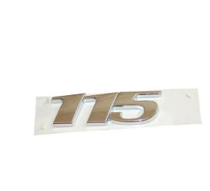 NEW GENUINE MERCEDES BENZ VITO W639 REAR BOOTLID 115 BADGE EMBLEM A6398170400