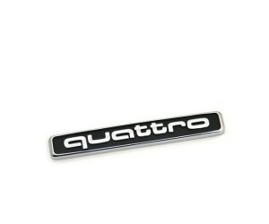 NEW GENUINE AUDI Q5 16-19 REAR BOOT LID TRUNK QUATRO BADGE EMBLEM 8W98537372ZZ
