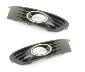 NEW GENUINE VW EOS 11-16 FRONT BUMPER FOG LIGHT GRILL LEFT N/S + RIGHT O/S
