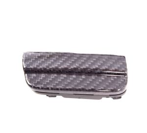 NEW GENUINE MERCEDES C W205 REAR BUMPER TOWING HOOK EYE CARBON COVER CAP A2058851324
