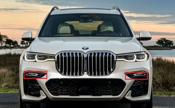 NEW GENUINE BMW G07 X7 30dX 40iX 50iX M50dX SAV FOG LAMPS COVERS PAIR SET - Image 2