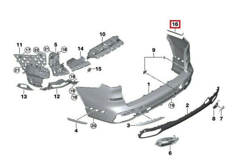 NEW GENUINE BMW G07 X7 30dX 40iX 50iX M50dX SAV PROTECTION FOIL PAIR SET - Image 2