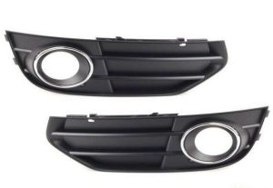 AUDI GENUINE A4 B8 ALLROAD 10-15 BUMPER N/S LEFT O/S LEFT FOG LIGHT GRILL SET