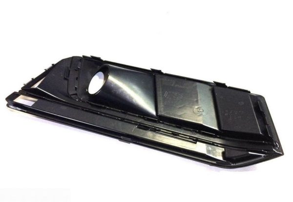 NEW GENUINE AUDI A4 B9 16- S-LINE FRONT BUMPER DARK CHROME LOWER GRILL LEFT N/S 8W0807681GFUQ - Image 5