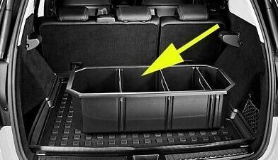 NEW GENUINE MERCEDES BENZ BOOT TRUNK ORGANISER STORAGE BOX WITH DIVIDERS A0008140041 - Image 2