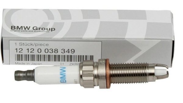 NEW GENUINE BMW 4 / 6 CYLINDER PETROL ENGINE IGNITION SPARK PLUG 1 PCS 12120038349 - Image 2
