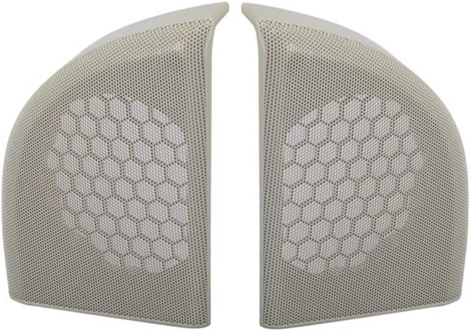 NEW GENUINE MERCEDES-BENZ MB C COUPE W203 GREY DOOR SPEAKER COVER LEFT RIGHT SET