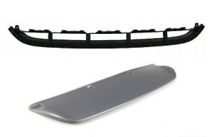 NEW GENUINE AUDI Q7 10-15 S-LINE FRONT BUMPER LOWER VALANCE TRIM AND LOWER GRILL