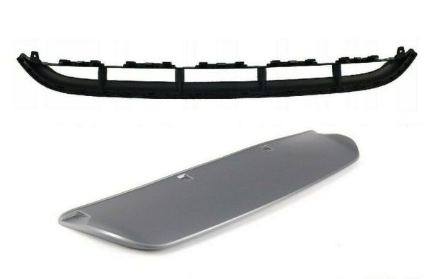 NEW GENUINE AUDI Q7 10-15 S-LINE FRONT BUMPER LOWER VALANCE TRIM AND LOWER GRILL