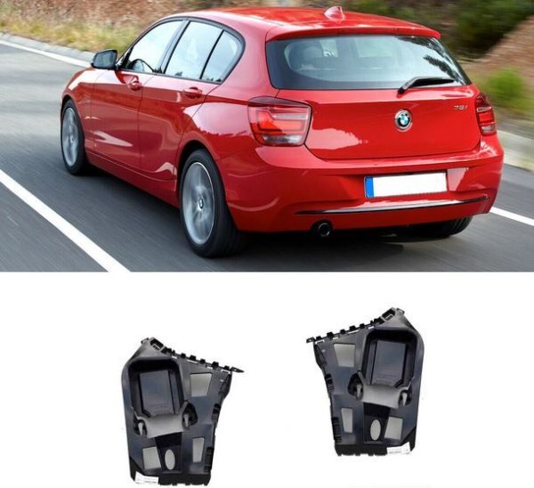 NEW GENUINE BMW 1 SERIES F20 F21 REAR BUMPER GUIDE MOUNT BRACKETS PAIR SET NS+OS - Image 2