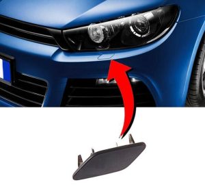 NEW GENUINE VW SCIROCCO 2008 - 2017 HEADLIGHT WASHER COVER CAP LEFT N/S 1K8807937GRU