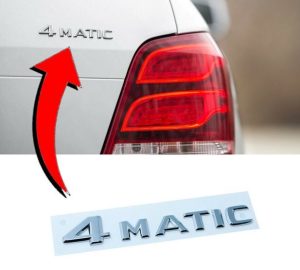 NEW GENUINE MERCEDES-BENZ GLK X204 REAR BOOT TRUNK LID 4 MATIC BADGE EMBLEM A2208171015